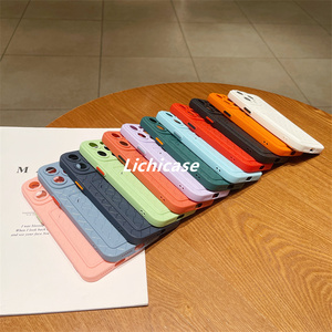 Lichicase Estilo elegante Flexible TPU Teclas coloridas Funda de teléfono para <span class=keywords><strong>Honor</strong></span> 400Smart X7D X6C X8C Bumper Case - Product Image 3