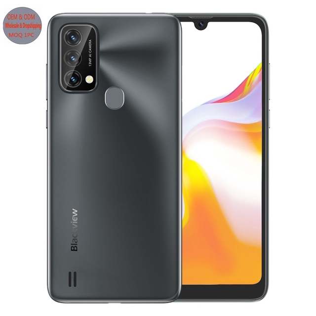Fast Delivery Blackview A50 Smart Phone Fingerprint Unlock 3GB+64GB 6.088 Inch Android 11 Dual SIM Cellphone 4G