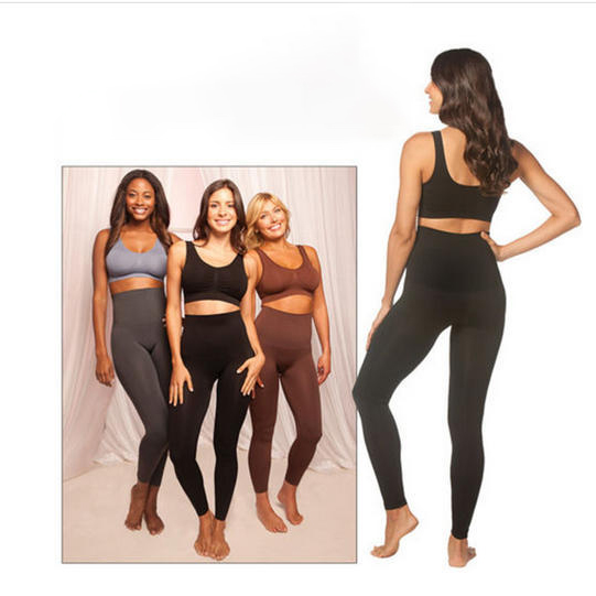 New Long Super Stretchy Gym Sports Tights Energy Seamless Tummy Control Yoga Pants High Waist Leggings