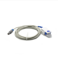 Compatible avec COMEN UT4000B G60 GS10 UT4000C Sonde de capteur SpO2 à pince pour doigt adulte réutilisable à 5 broches