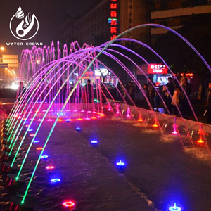 Fuente de Agua con Chorro de Agua de Alta Calidad en Acero Inoxidable, Decoración Estática Laminar para Exteriores, Ahorro de Energía, para Piscinas - Product Image 1