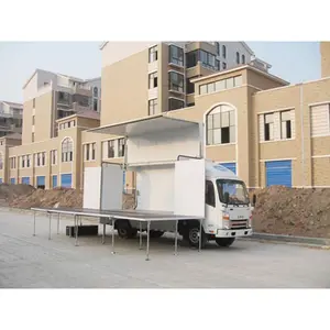 모바일 쇼룸 트럭 디지털 TruckMobile 무대 트레일러 중국에서