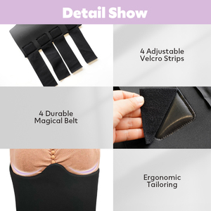 Planche abdominale de compression post-chirurgie pour femmes, 360°, pour récupération après liposuccion, amincissement du ventre, contrôle abdominal, faja lombaire en mousse - Product Image 6
