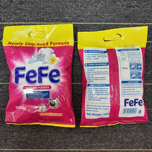 <span class=keywords><strong>Détergent</strong></span> en poudre en gros pas cher, emballage rose, fabricants de produits de nettoyage, mousse haute, poudre de savon blanche et bleue - Product Image 3