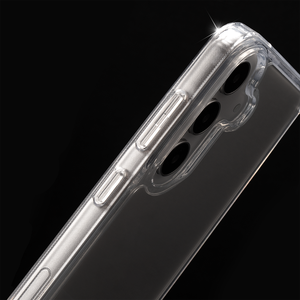 Trong suốt chống sốc PC + TPU CE chứng nhận trường hợp điện thoại cho S25 FE chống thả thiết kế bên trong cho bốn góc bảo vệ - Product Image 4