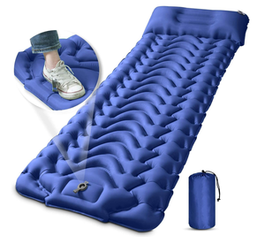 Thick Ultralight Waterproof <b>Camping</b> <b>Mat</b> Lightweight <b>Self</b> <b>Inflating</b> Sleeping Pad with Built-in Foot Press Pump for Hiking - Product Image 5