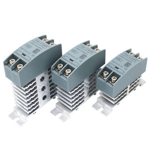 방열판이 있는 SSR 솔리드 스테이트 릴레이 DIN 레일 릴레이 10A 25A 40A 60A 100A 120A DC - AC DC - DC AC - AC 단상 제어 - Product Image 1