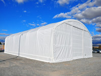 Tente en PVC à double structure robuste