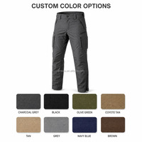 Pantalon de chasse tactique coupe-vent, pantalon cargo multi-poches, imperméable, séchage rapide, pour l'extérieur