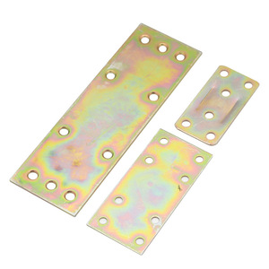 Gaofuya Color Coated Steel <b>Bracket</b> 3X64X85X14 Thickened Furniture Connector For <b>Wood</b> <b>Shelf</b> Support - Product Image 5