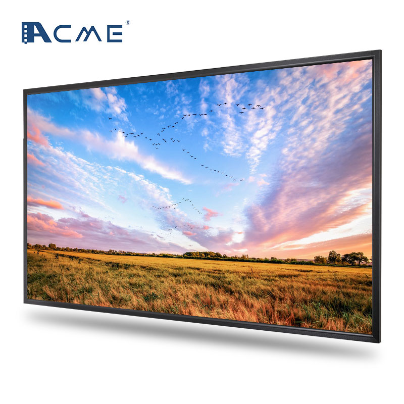 ACME 0,3 мм микропористый звук из алюминиевого сплава с фиксированной рамкой экран для проектора для домашнего кинотеатра Фиксированный экран для проектора