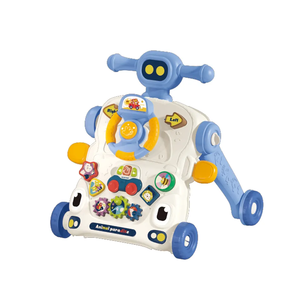 बच्चे सीखने के लिए नवीनतम मल्टीफंक्शन बेबी वॉकर 3 1 शैक्षिक टेबल खिलौना - Product Image 1