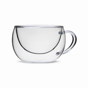 GF-128S A Doppia Parete di <span class=keywords><strong>Vetro</strong></span> Tazza <span class=keywords><strong>Da</strong></span> Tè Con Manico - Product Image 1