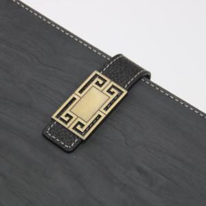 Chất lượng cao A5 bìa cứng máy tính xách tay tùy chỉnh PU da kế hoạch sang trọng da bằng văn bản bán buôn khuyến mại kinh doanh Nhật Ký - Product Image 2