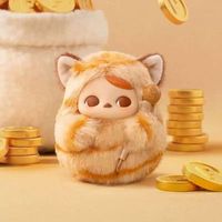 Coffret Mystère Rose en Peluche : Ensemble de Poupées à Frapper en Caoutchouc avec Finition en Fourrure pour Cadeau et Décoration