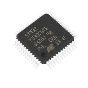 LQFP-48 2.4V ~3.6V STM32F030C6T6 32-บิต 48Mhz ใหม่ชิปหน่วยความจำแฟลชโลจิคอลดั้งเดิมชิปคอนโทรลเลอร์ Mro - Product Image 1