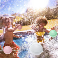 Ballons d'eau en silicone auto-scellants pour l'été 2024, vente chaude, réutilisables, remplissage rapide, jeu d'eau en plein air, jouet promotionnel pour Halloween