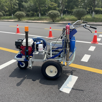 Machine de marquage routier à peinture froide série HMR de qualité supérieure en Chine, application rapide, pour lignes de stationnement