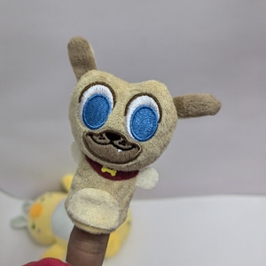 Su misura di alta qualità <span class=keywords><strong>topolino</strong></span> cucciolo bambola dito Super morbido peluche Storytelling oggetti di cotone PP per i bambini - Product Image 2