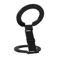 Support de téléphone portable universel pliable à 360° en alliage d'aluminium anti-corrosion avec aimant puissant et design personnalisé