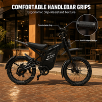 Moto électrique tout-terrain professionnelle OUXI GT2000, vitesse rapide 25 km/h, vélo électrique pour adultes, modèle 2027, homologué en Europe
