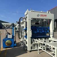 QT 12-15 Machine à fabriquer des blocs entièrement automatique de grande capacité pour pavés, briques pleines et blocs creux