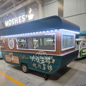 Custom Stainless Steel <b>BBQ</b> Concession Trailer Coffee Cart Hot Dog Ice Cream Mobile Food Truck with Fully Equipped - Product Image 4