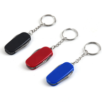 Couteau de poche pliable en acier inoxydable 440 suisse italien personnalisé, porte-clés, vente en gros, tactique, EDC, petit couteau de poche pliable mini