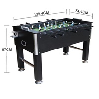 Meilleure vente Jeu de baby-foot de bonne qualité Table de football standard pour unisexe