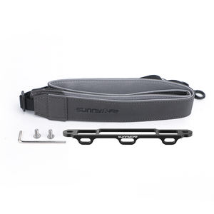 Sunnylife อุปกรณ์เสริมพร้อมสายคล้องไหล่,ไม่มีตัวยึดทำจากอะลูมิเนียมอัลลอยพร้อมสายคล้องไหล่ทำจาก PU สำหรับ <span class=keywords><strong>DJI</strong></span> <span class=keywords><strong>RC</strong></span> - Product Image 2