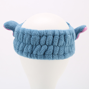 2025 nuevo diseño de dibujos animados, diadema de baño antideslizante, envoltura de pelo cómoda para uso de <span class=keywords><strong>Spa</strong></span> y Yoga directo de fábrica para campistas - Product Image 4