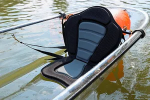 2021 vendre Comme Des Gâteaux Chauds En Polycarbonate Clair Coque Kayak D'approvisionnement D'usine Kayaks Transparents Canoë Pour Les Sports Nautiques