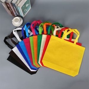 Bolsa de Compras Reutilizable de Tela No Tejida, con Logotipo Personalizado al por Mayor, en Varios Colores, para Ropa, Regalos y Empaque - Product Image 2