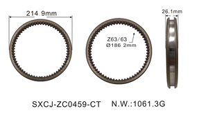 OEM 1316304169/1316 304 169/85108756/5001866870/0012622623 скользящая втулка подходит для <span class=keywords><strong>ZF</strong></span> трансмиссии 6S151 <span class=keywords><strong>16S181</strong></span> 16S221 - Product Image 2