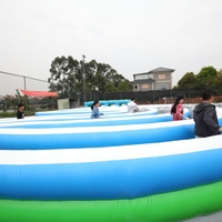 Parcours d'obstacles gonflable multi-activités 5k pour compétition et fête