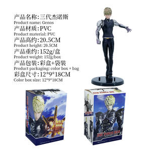 Figurines de collection <span class=keywords><strong>One</strong></span> <span class=keywords><strong>Punch</strong></span> Man Saitama / Genos en PVC de 20 cm, modèle de dessin animé, figurines d'<span class=keywords><strong>anime</strong></span> - Product Image 4