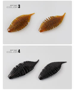 Señuelo <span class=keywords><strong>de</strong></span> Pesca <span class=keywords><strong>de</strong></span> Plástico Suave con Aroma a Pescado, 6.5g, 7.8cm, con Sal Añadida, Imitación <span class=keywords><strong>de</strong></span> Piel <span class=keywords><strong>de</strong></span> <span class=keywords><strong>Cerdo</strong></span> y Camarón - Product Image 3