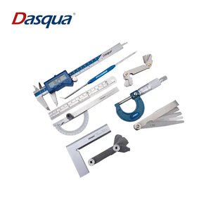 Calibrador Digital Dasqua 0-150mm, Transportador de Ángulos 0-180 Grados, Micrómetro Exterior 0-25mm, Medidor de Radios, Medidor de Espesores, Metrología - Product Image 3