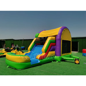 Promotion : Château Gonflable Combo Grande Roue de Ferris, <span class=keywords><strong>en</strong></span> Stock, Idéal pour les Fêtes - Product Image 3