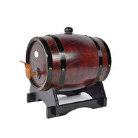 Fûts en chêne de 1,5L/3L/5L/10L/20L/30L/50L pour usage domestique, fûts en bois pour vin rouge, vin blanc, bière, meubles, fûts à vin à vendre