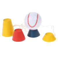 Tees de golf en caoutchouc 4-en-1 durables avec logo personnalisé pour le practice |   Tee-shirt d'entraînement écologique |   Accessoires de golf professionnels modèle WZ588