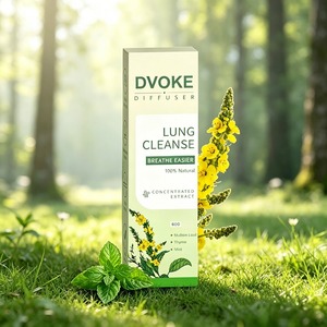 Stylo diffuseur d'arômes botaniques 4-en-1 Pure Breath, pour la remise en place d'un routine respiratoire et l'amélioration de la respiration, diffuseur à base de molène, 600 utilisations - Product Image 2