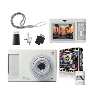 Cámara Digital con Punto de Enfoque y 48MP, Equipada con Flash LED Antivibración para Juegos, 1080P HD - Product Image 1