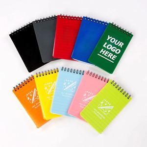 Custom Logo Waterproof Spiral Notebook, Pocket Stone Paper <b>Journal</b> for Outdoor Writing, All Weather Durable Notepad for Gifts - Product Image 1