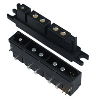 Connecteur de tiroir intermédiaire automobile spécialement conçu, courant nominal 50A, 1000V, protection IP33, contact en cuivre