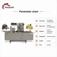 Machine d'emballage 3D en cellophane électrique automatique de haute précision pour le remplissage et l'emballage de boîtes de thé, de boissons et de produits alimentaires en plastique avec pompe de scellage et moteur
