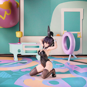 Wowei หุ่นตัวการ์ตูน PVC สำหรับผู้ใหญ่, ตัวการ์ตูนญี่ปุ่นอะนิเมะมอคค่า-จังรูปกระต่ายสาวเซ็กซี่ของสะสมขนาด17ซม. หุ่นของเล่นส่งเสริมการขาย - Product Image 4