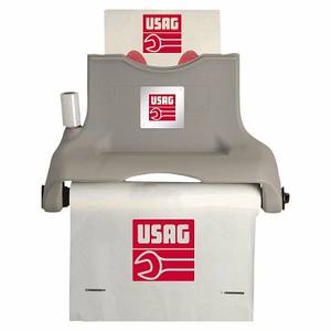 Tête de mannequin en polystyrène Usag, blanche, style 3781 A, pour la formation en coiffure - Product Image 1