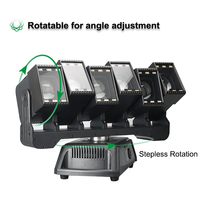 Barra de Luces Móviles LED de 6 Cabezas y 60W con Control de Píxeles, Efecto Wash, DMX, RDM, Equipo de Iluminación para Escenarios, Conciertos, Eventos y Espectáculos
