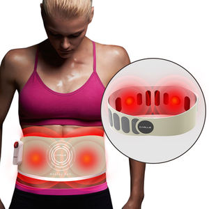 Drahtloses Lenden massage gerät Schmerz linderung Elektrische Heizung Vibration Massage gürtel für den unteren Rücken für die Taille - Product Image 1